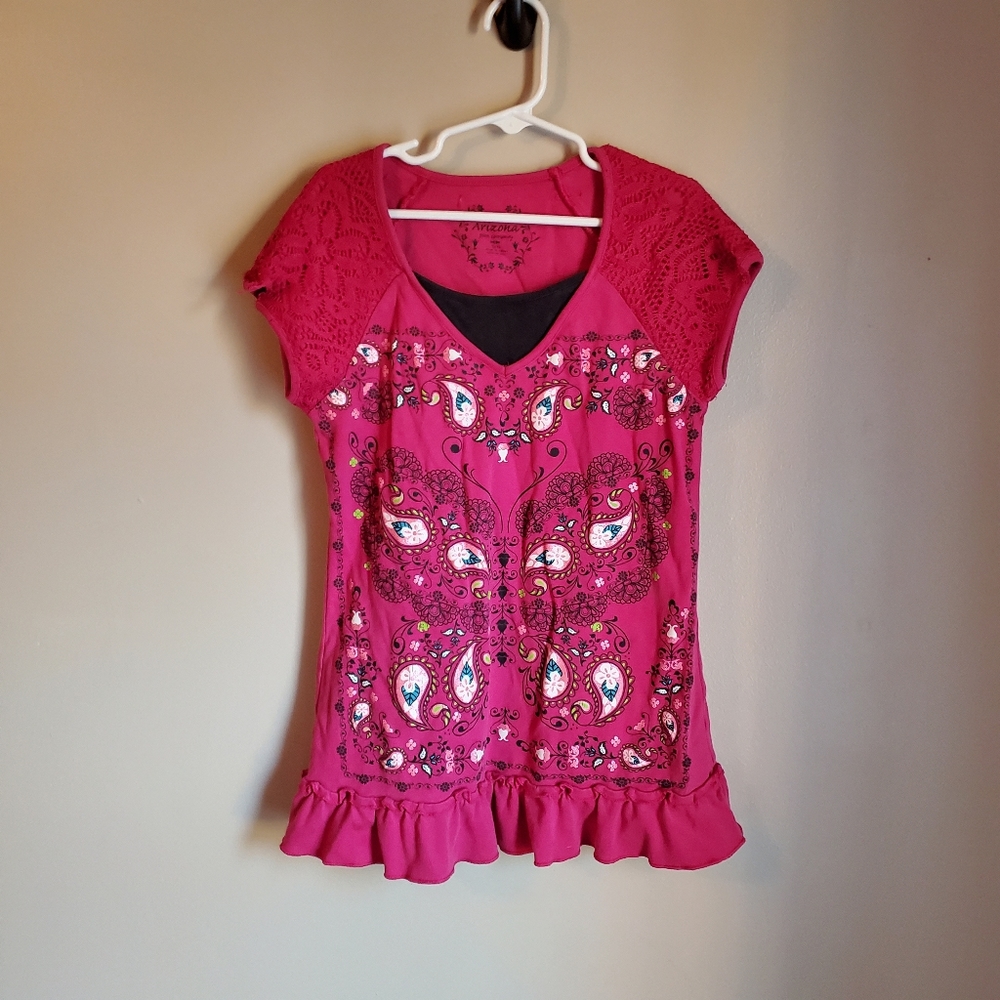 Arizona girls short sleeve shirt